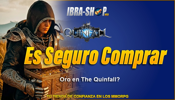 ¿Es seguro comprar oro en The Quinfall?